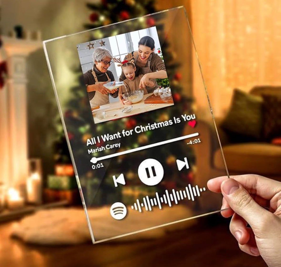 Custom Photo Music Plaque