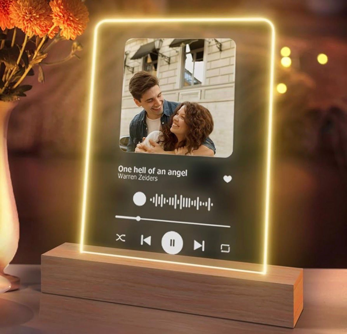 Custom Photo Music Plaque