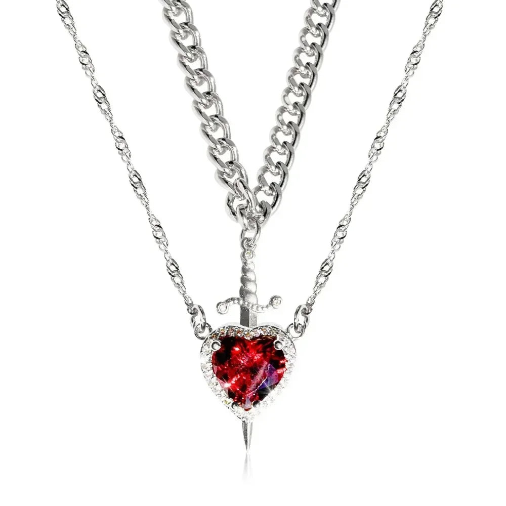 HeartLocked™ - Interlocking Couple Necklace Set