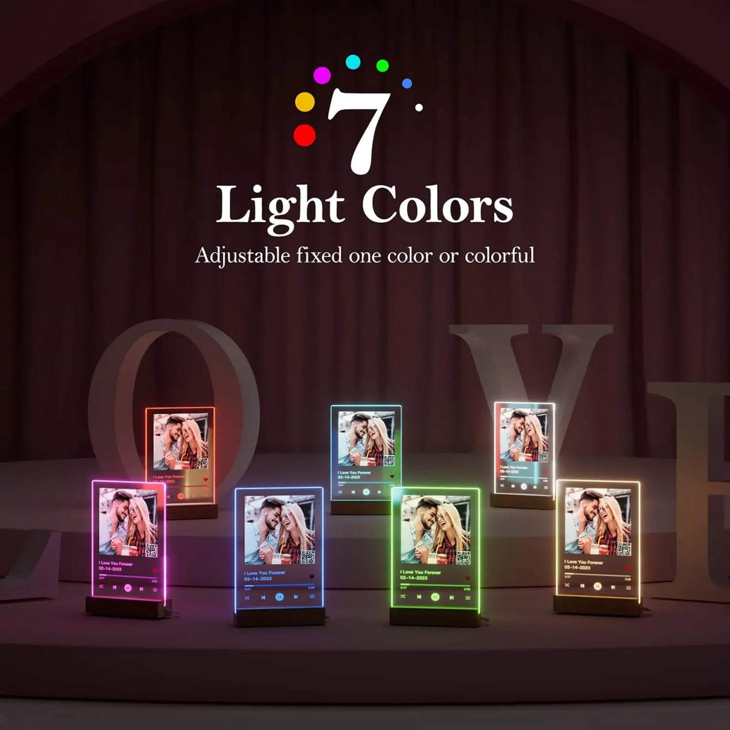 Custom Photo Music Plaque