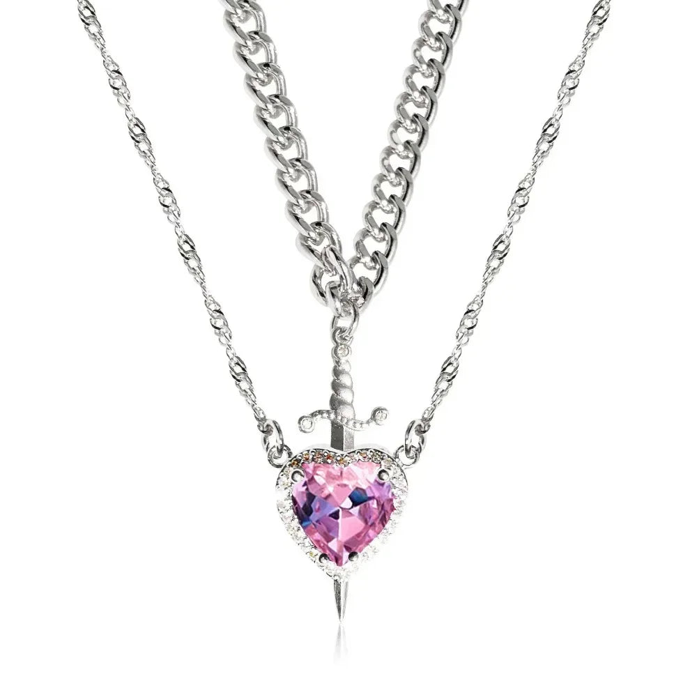 HeartLocked™ - Interlocking Couple Necklace Set