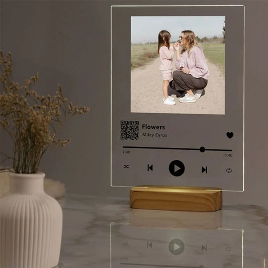 Custom Photo Music Plaque
