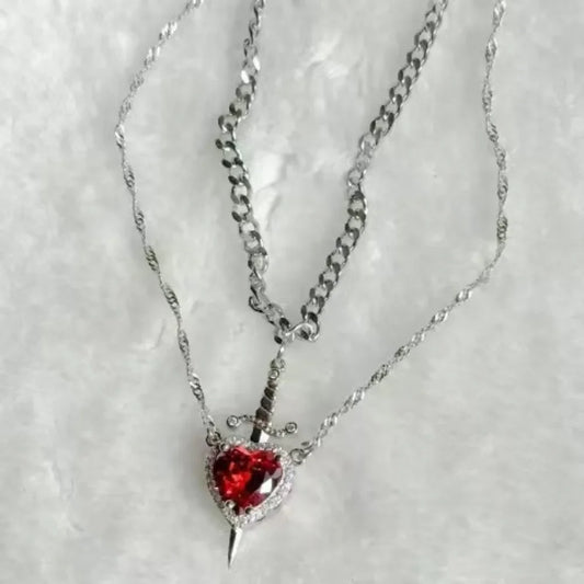 HeartLocked™ - Interlocking Couple Necklace Set
