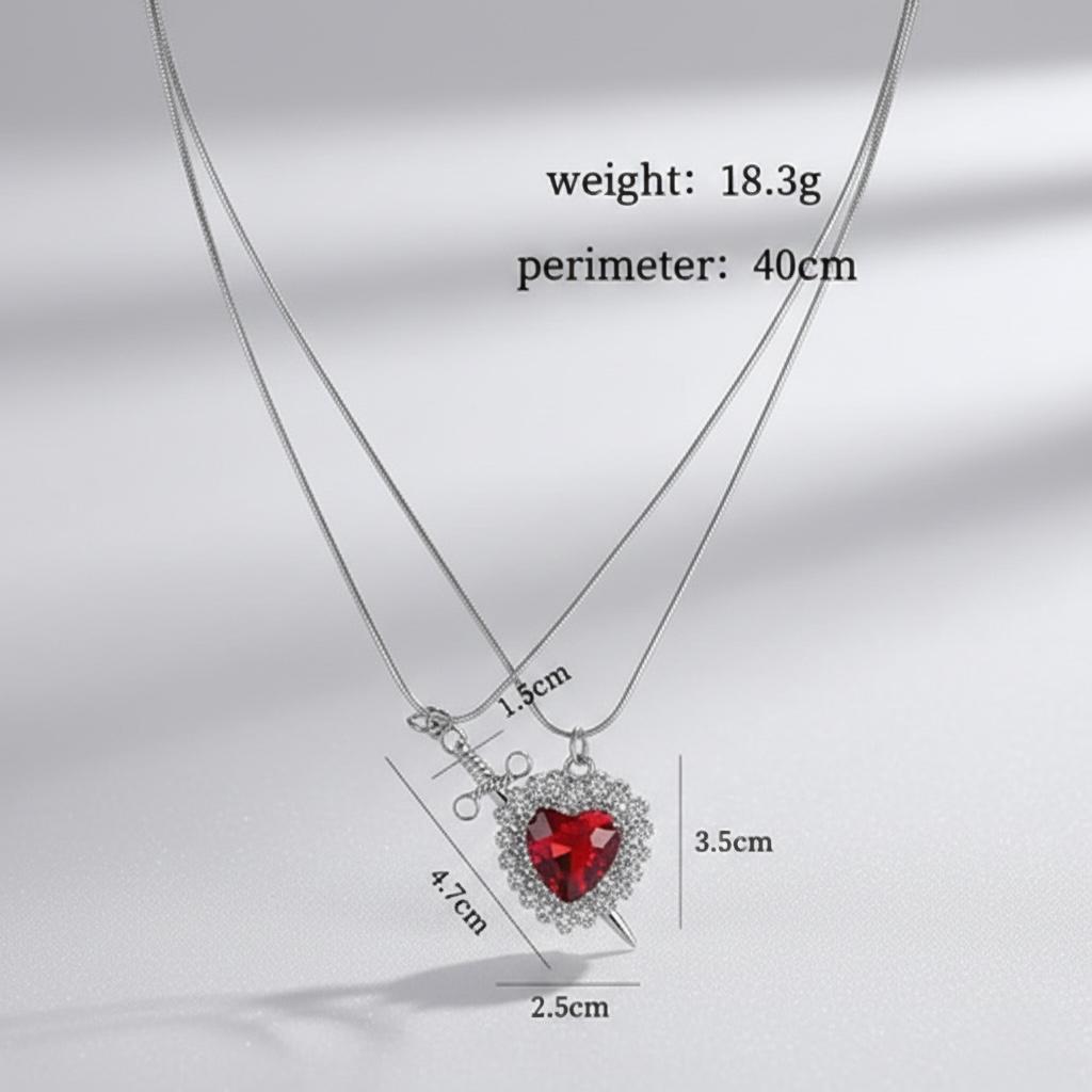 HeartLocked™ - Interlocking Couple Necklace Set